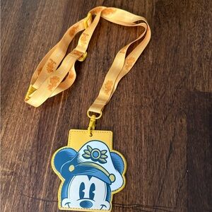 Disney Cruise Line Gold Castaway Club Lanyard